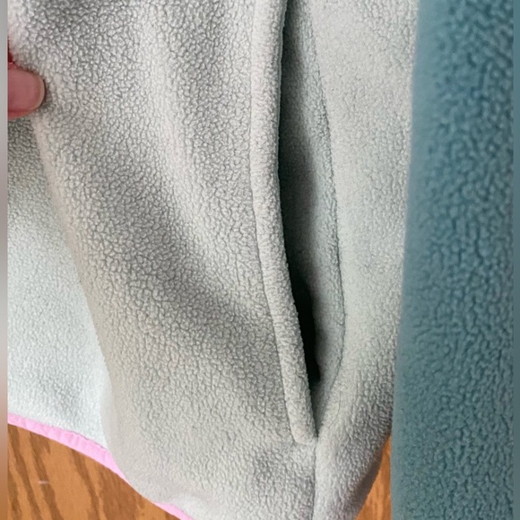 Lands End Heritage Fleece snap neck pullover - Picture 5 of 6